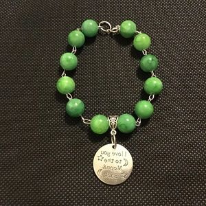 Green bracelet